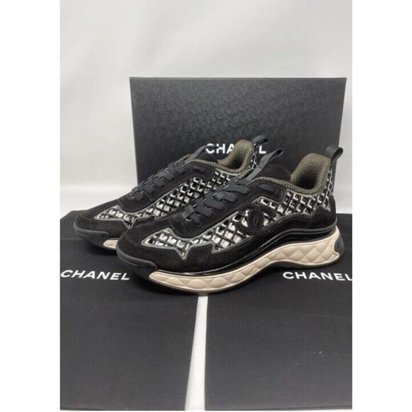 Chanel Sneakers 21C G37126 Size 38 NIB - Picture 4 of 9